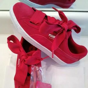 Pink Fuschia Suede Fenty Puma